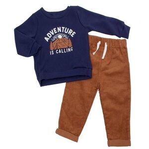 Bon Bebe Boys Two Piece Matching Set NWT